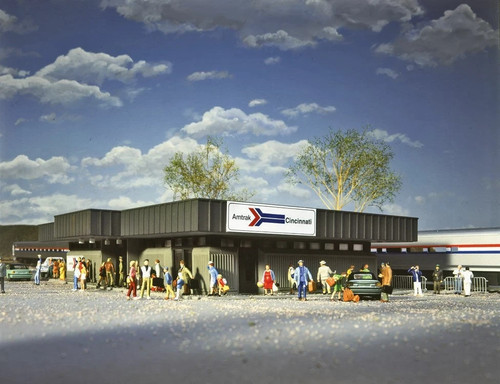 Kit costruzione stazione - h0,