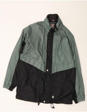 Giacca antipioggia uomo K-WAY UK 38 grigio medio colorblock poliammide DP43