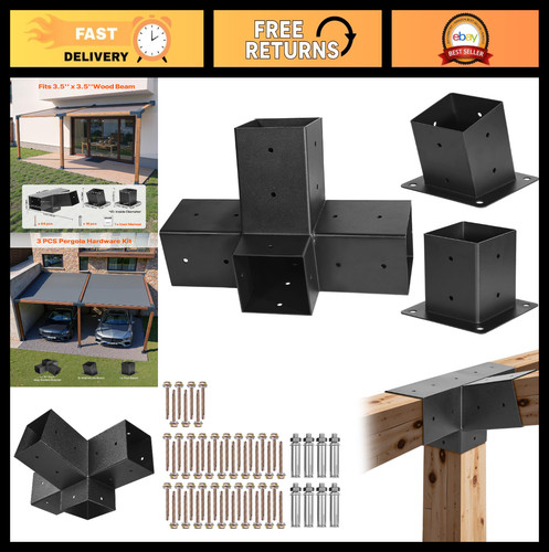 Kit pergola 4x4 - pergola, staffa