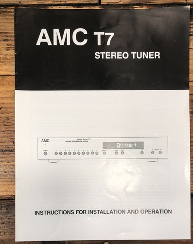 Sintonizzatore amc nad - sintonizzatore, t7