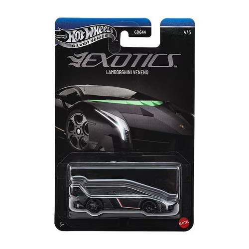 Hot wheels silver - hot, series