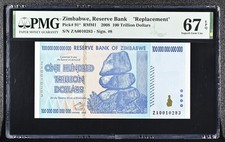 Certificato 100 trilioni di