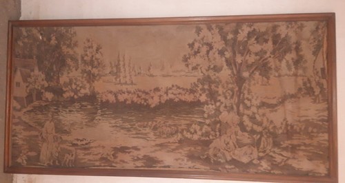 Arazzo antico tessuto da - in,