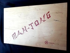 GIOCO DA TAVOLO MAH JONG  IN LEGNO DA CONDOR TOYS MADE IN ITALY COMPLETO