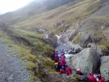 Photo 6x4 Canyoning group at