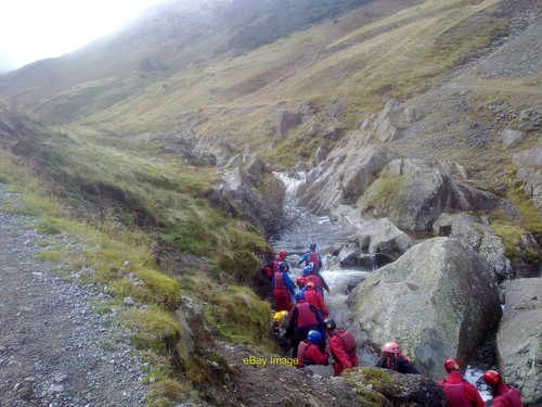 Photo 6x4 canyoning group - canyoning, at