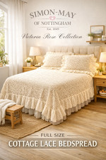 Copriletto Nottingham pizzo