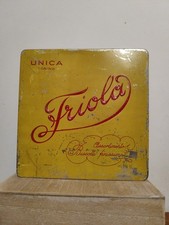 Scatola latta Friola Unica Torino anni 20/30 - Metalgraf