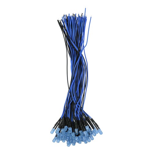 Pezzi led 5mm luce - pezzi, blu