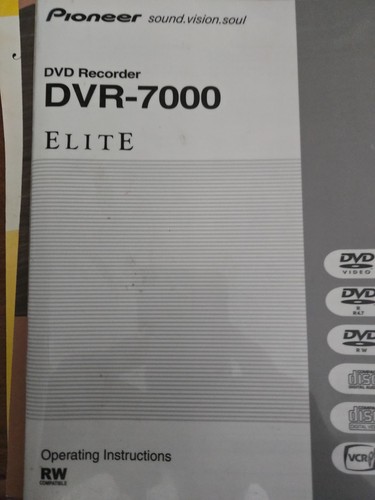 Pioneer registratore dvd dvr - registratore,