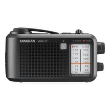 4699737 Sangean Sangean MMR-77 Portatile Analogico Nero (Sangean MMR-77 B?rbar A