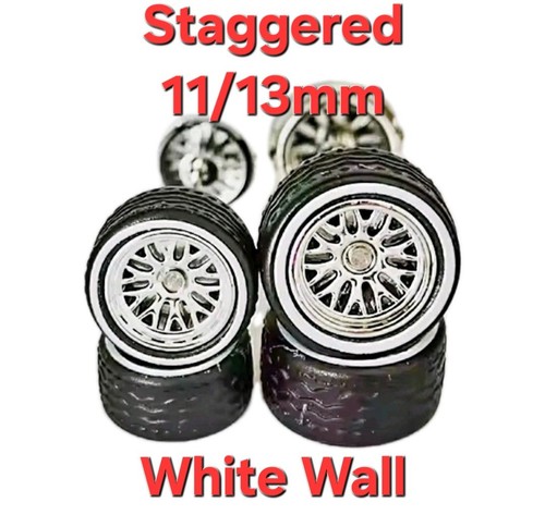 Sets bbs chrome white wall - 5, chrome/white
