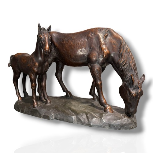 Grande statua cavallo in - cavallo,