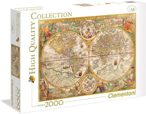 Clementoni ancient map puzzle - ancient,