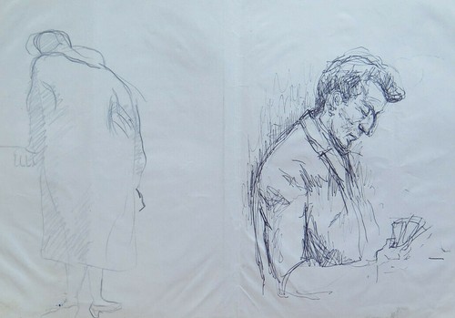 Disegno bozzetto carta - disegno, su