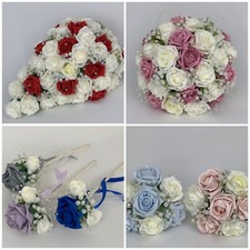 Mazzi di fiori avorio rosa