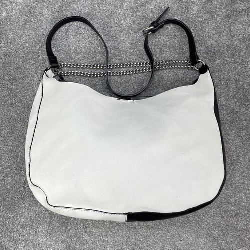 Zara borsa mano bianca - borsa, nera