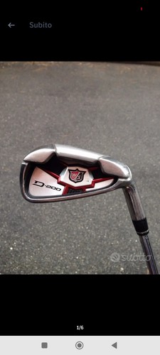 Set ferri golf acciaio - acciaio, wilson