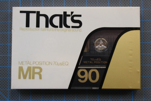 Cassette audio tape that - audio, that's