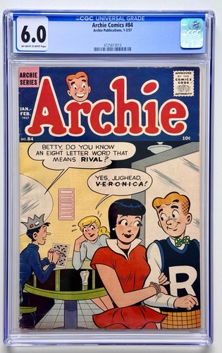 Archie comics cgc - 84, 6.0