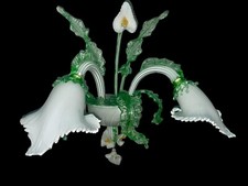 applique  floreale con foglie