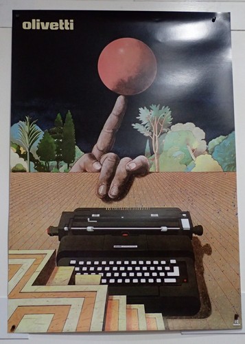 Manifesto affiche olivetti - affiche,