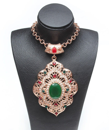 Collana enorme stile sultano