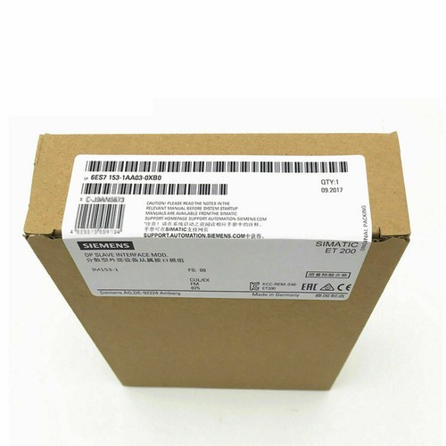 New siemens plc module - new,