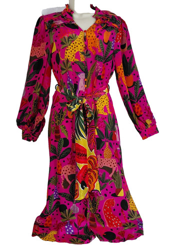 Farm rio pop leopard chemise - pop,