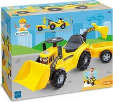Ecoiffier ride digger - ecoiffier, ride-on