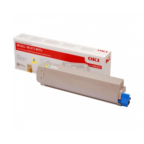 Oki toner giallo originale - oki,
