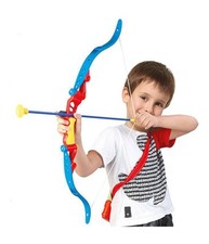 Set Arciere Per Bambini Tiro Con Arco 3 Frecce Con Punte A Ventosa Gioco Bambini