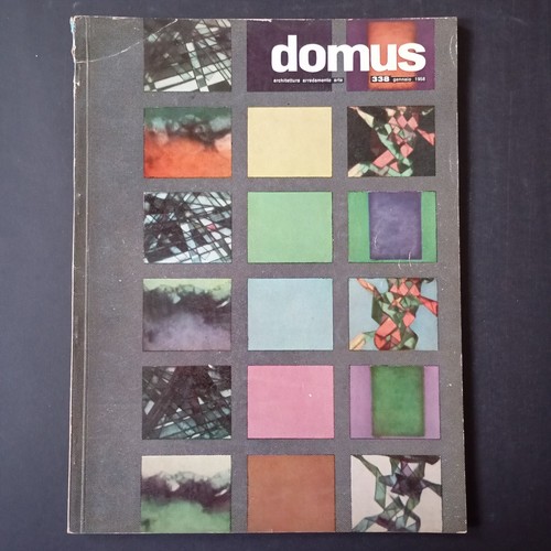 Domus 338 1958 franco albini - 1958,