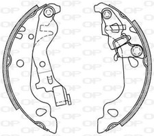 GANASCE FRENO per FIAT PUNTO