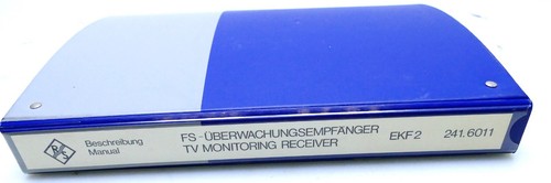 Rohde schwarz ekf fs - rohde,