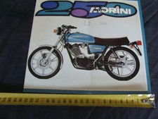 Brochure moto morini 250 - morini,