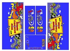Rocky And & Bullwinkle Data East flipper CABINET set decalcomanie set standard