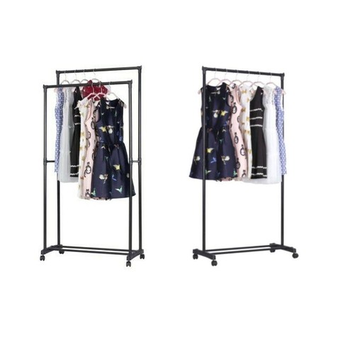 Stand appendiabiti con ruote - con,