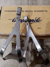 Fermapiedi Gabbiette Toeclips Campagnolo Nuovi NOS NIB punta pedale
