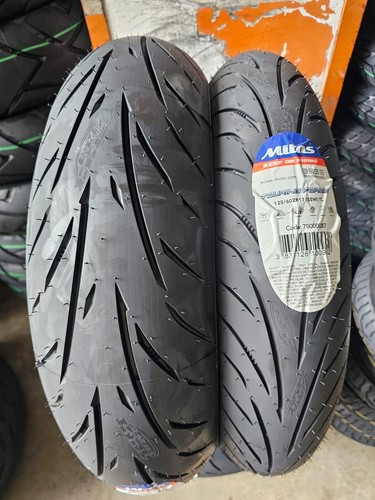 Coppia 120 zr17 55w - 120/60, 180/55