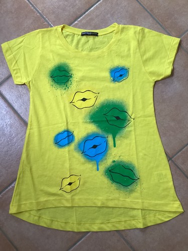 Vestito bimba anni giallo - 10,