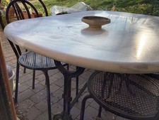 Tavolo bistrot marmo bianco