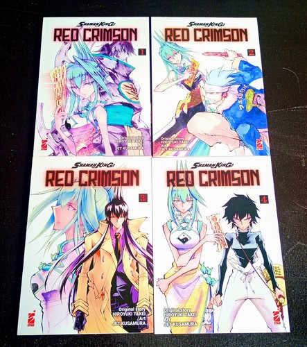 Shaman king red - shaman, serie