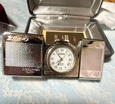 Rare zippo slide watch silver - ,