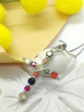 collana con ciondolo argento