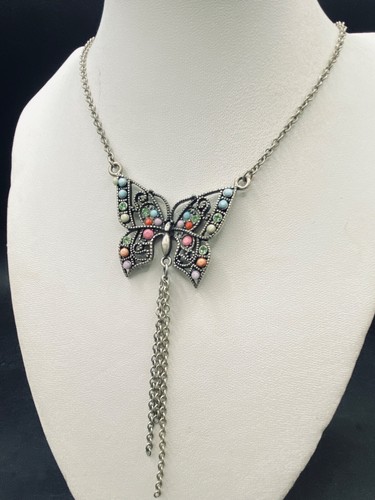 Collana farfalla girocollo - farfalla,