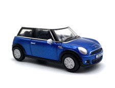 Modellino sportivo 1:76 blu