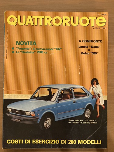 Quattroruote 306 aprile 1981 - 306,