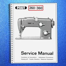 PFAFF 260 360 262 362 Sewing