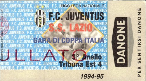 Biglietto stadio juventus - juventus, vs